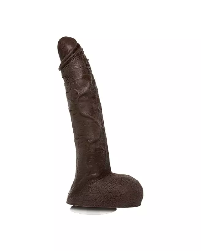 Dildo réaliste Jason Luv ULTRASKYN 25 cm de Doc Johnson avec base ventouse-3