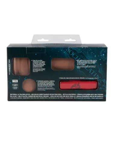 Realistic ULTRASKYN Cock 8 pouces avec testicules de Doc Johnson-2