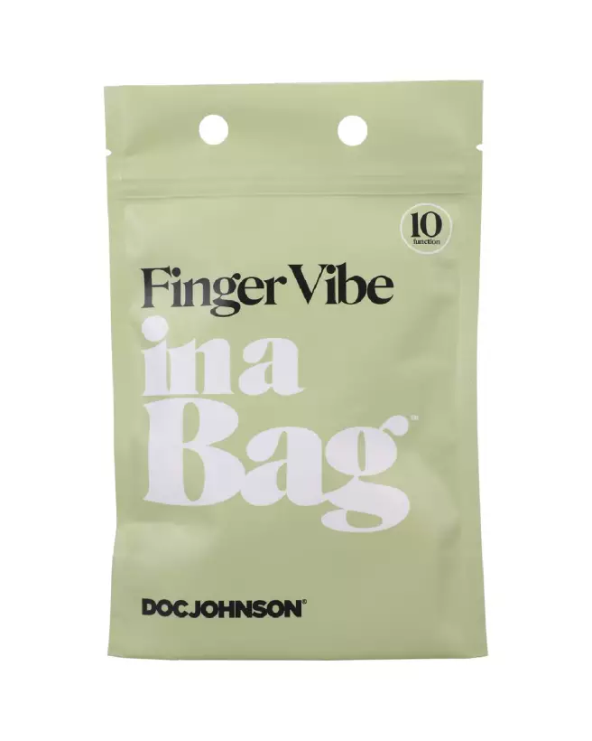 Image du Finger Vibe Pink de Doc Johnson, stimulateur de doigts pour plaisir intensifié-2