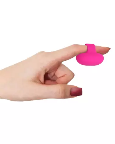 Image du Finger Vibe Pink de Doc Johnson, stimulateur de doigts pour plaisir intensifié-7
