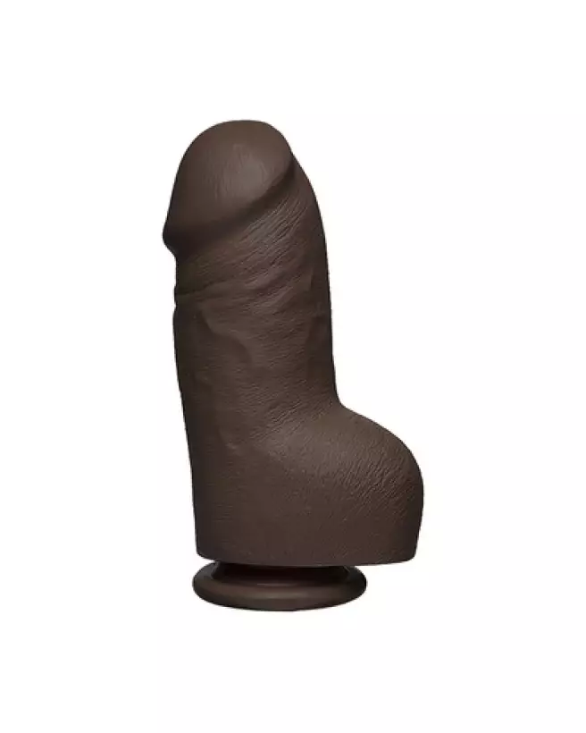 Image du Fat D Realistic FIRMSKYN Dildo avec Testicules par Doc Johnson-1