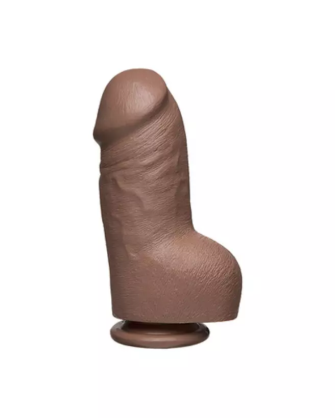 Photo du Fat D FIRMSKYN Dildo de Doc Johnson avec testicules et ventouse-1