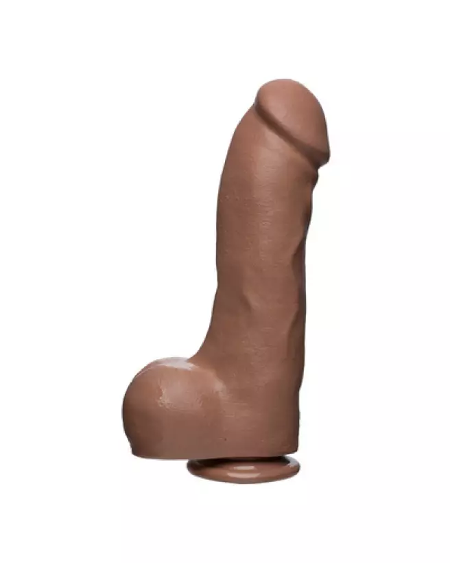Dildo réaliste Master D FIRMSKYN 30 cm avec testicules de Doc Johnson-1