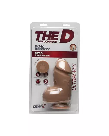 Image du Dildo Réaliste Fat D ULTRASKYN avec Testicules de Doc Johnson-3