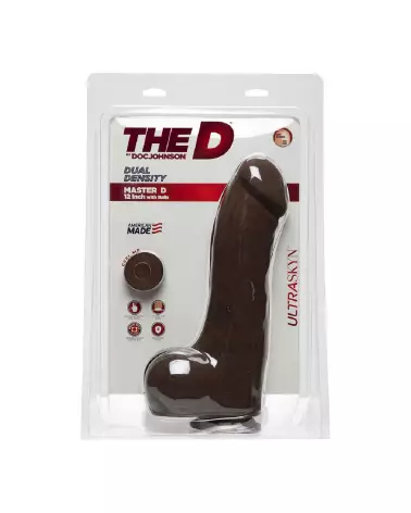 Master D ULTRASKYN dildo réaliste avec testicules de Doc Johnson 30 cm-2