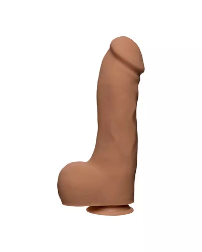 Image du dildo réaliste Master D ULTRASKYN avec testicules de Doc Johnson - 30 cm-1