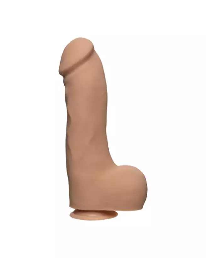 Dildo réaliste Master D ULTRASKYN avec testicules de Doc Johnson 30 cm-1