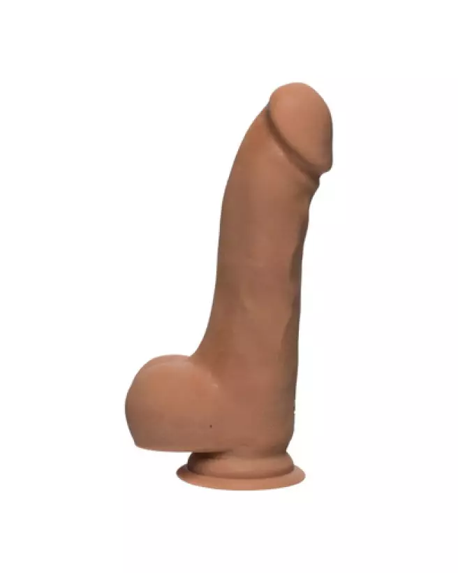 Dildo réaliste Master D ULTRASKYN avec testicules de Doc Johnson 19 cm-1