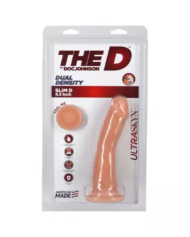 Photo du Slim D Realistic ULTRASKYN Dildo with Balls de Doc Johnson, 15 cm-2
