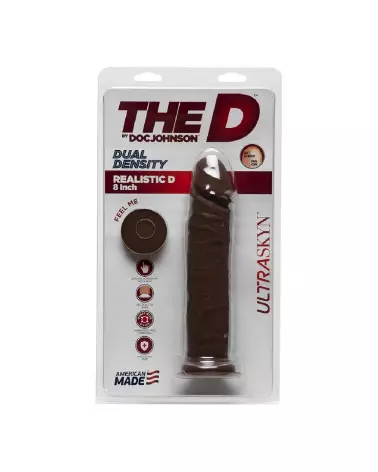 Realistic ULTRASKYN Dildo 8 pouces Doc Johnson Sextoy Réaliste-3
