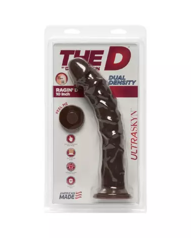 Ragin' D ULTRASKYN Dildo 10 pouces réaliste par Doc Johnson-3