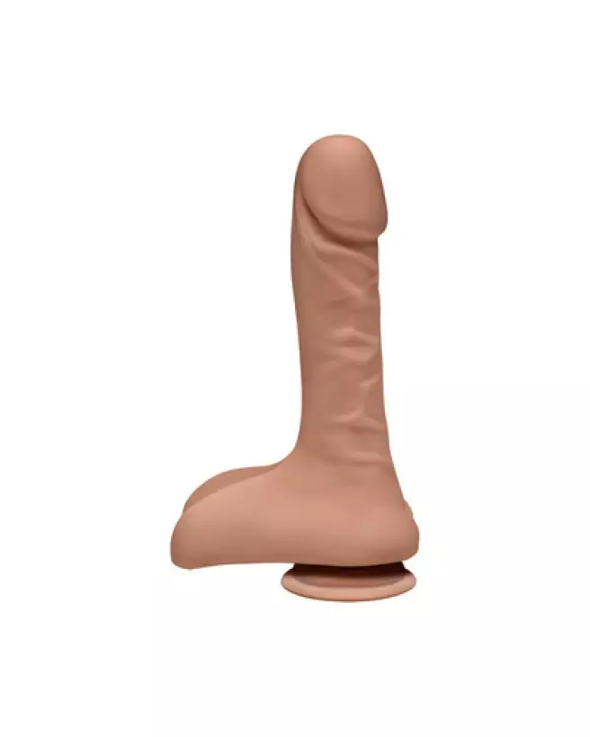 Image du Super D Realistic ULTRASKYN Dildo de Doc Johnson, sextoy réaliste avec ventouse -1