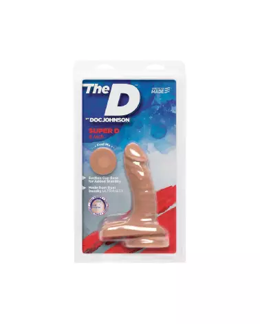 Photo du sextoy réaliste Super D 6 pouces par Doc Johnson-3