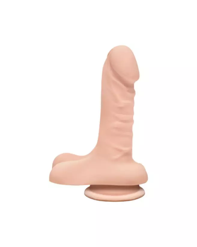 Super D Realistic ULTRASKYN Dildo 6 pouces par Doc Johnson-1