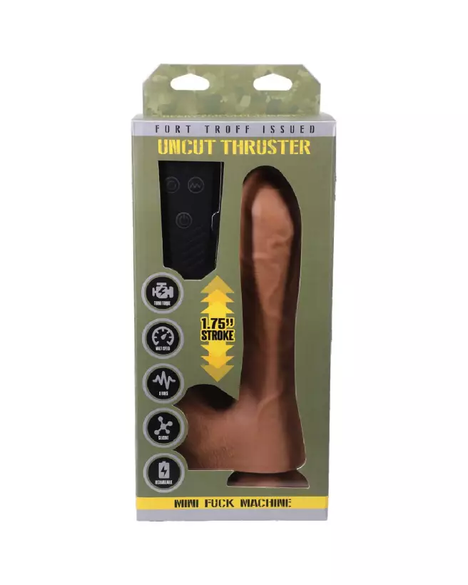 Mini Fuck Machine Uncut Thruster de Doc Johnson pour plaisir intense-3