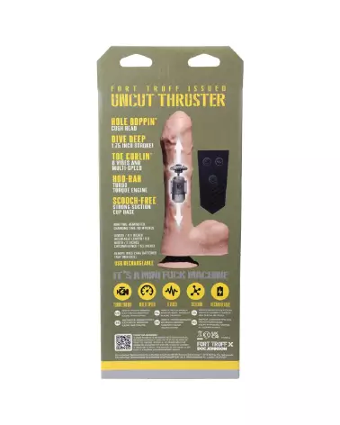 Mini Fuck Machine Uncut Thruster de Doc Johnson pour plaisir intense-4