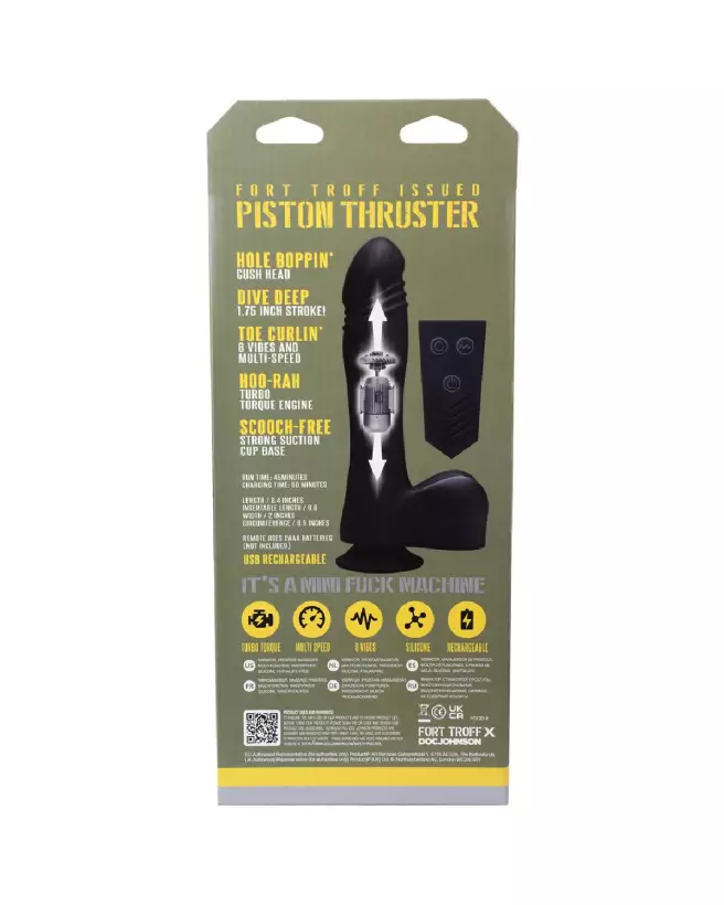 Photo de la Mini Fuck Machine Piston Thruster par Doc Johnson, sex-machine compacte et performante-4