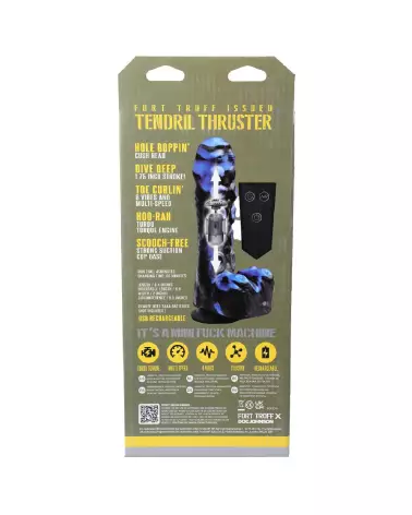 Mini Fuck Machine Tendril Thruster de Doc Johnson - Sex-Machine Compacte et Efficace-4