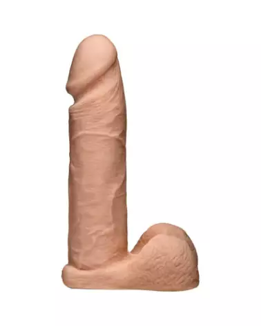 Harness ULTRASKYN et Dildo 8 pouces Doc Johnson, Sextoy Réaliste-1