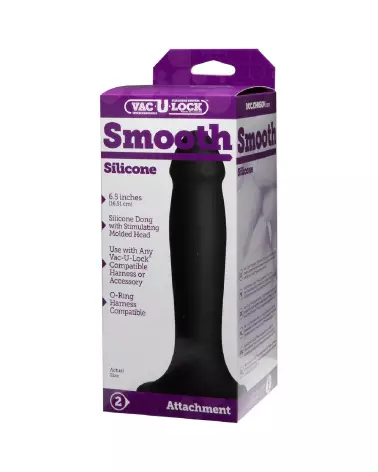 Image du Smooth Silicone Dildo de Doc Johnson, plug anal en silicone premium-4