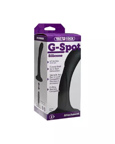 Image du dildo G-Spot en silicone Doc Johnson pour stimulation du point G et plaisir anal-3