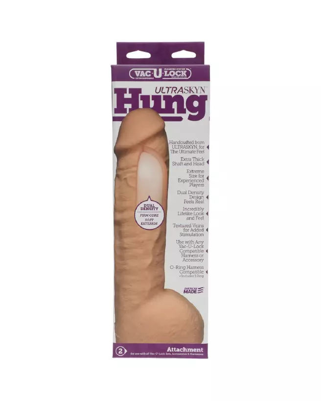 Realistic Hung ULTRASKYN Dildo par Doc Johnson - Sextoy Réaliste Haute Qualité-3