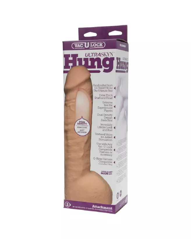 Realistic Hung ULTRASKYN Dildo par Doc Johnson - Sextoy Réaliste Haute Qualité-5
