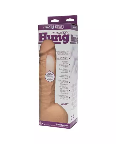 Realistic Hung ULTRASKYN Dildo par Doc Johnson - Sextoy Réaliste Haute Qualité-5
