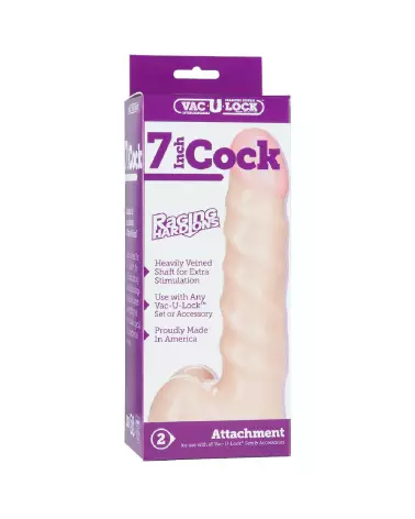 Dildo réaliste vanille 18 cm de Doc Johnson-2