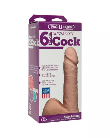 Image du Dildo Réaliste ULTRASKYN 6 Pouces par Doc Johnson-2
