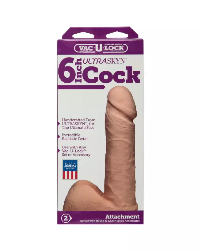 Image du Dildo Réaliste ULTRASKYN 6 Pouces par Doc Johnson-4