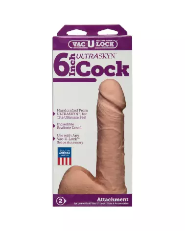 Image du Dildo Réaliste ULTRASKYN 6 Pouces par Doc Johnson-4