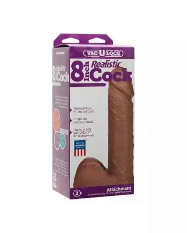 Realistic Dick 8 pouces par Doc Johnson sextoy réaliste-2