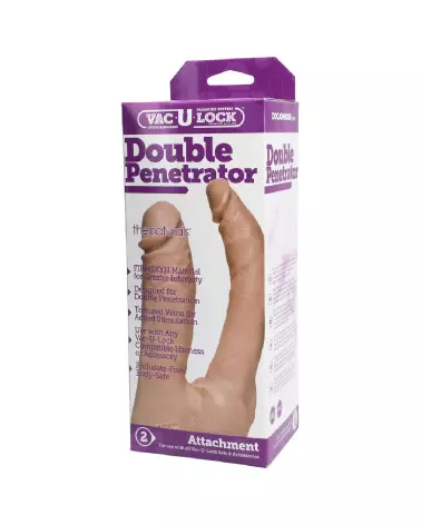 Penetrator Double Dildo 6/16 cm par Doc Johnson pour double plaisir vaginal et anal-5