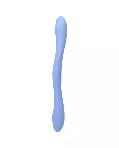 Doc Johnson Duet Double Ended Vibrator Periwinkle avec télécommande sans fil-3