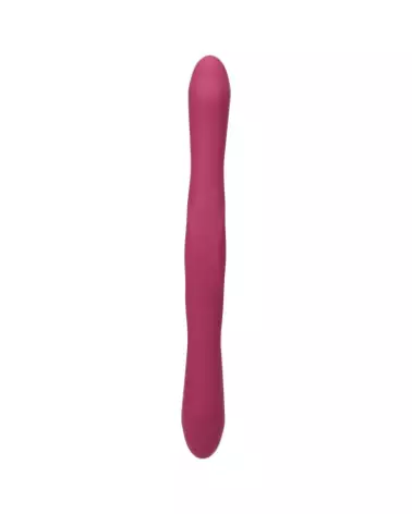 Duet Double Ended Vibrator Berry avec télécommande - Doc Johnson-1