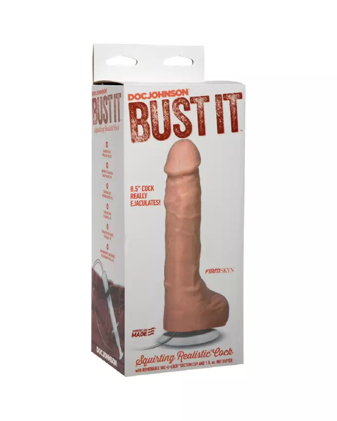 Squirting Dildo Doc Johnson Sextoy Ejaculateur Realiste 30 ml-2