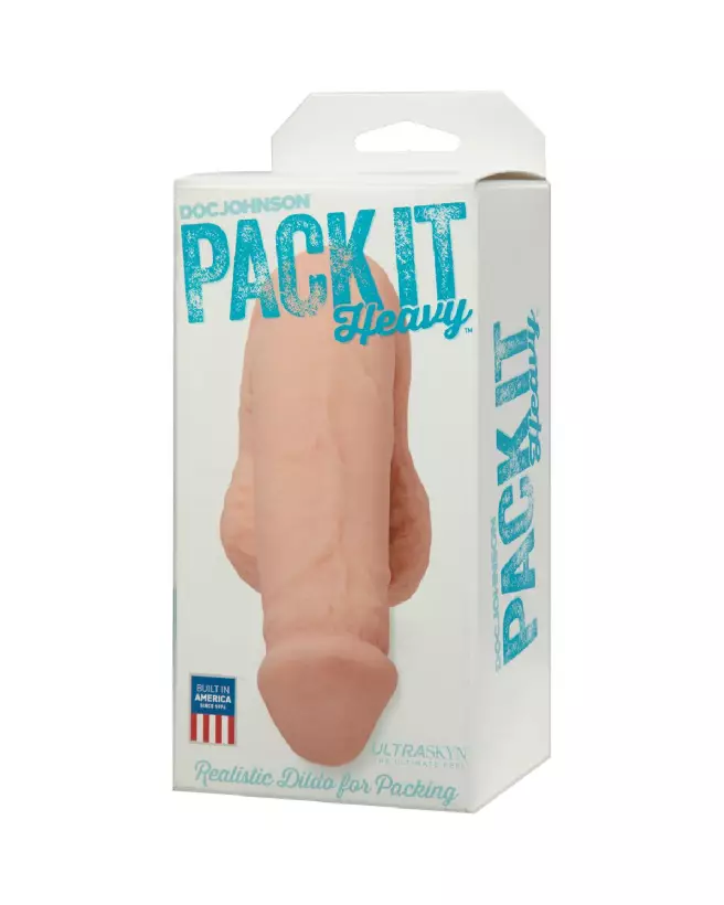 Pack It Heavy Realistic Dildo par Doc Johnson - Image de produit-2