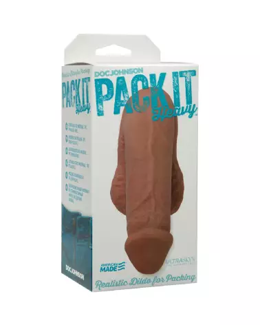 Pack It Heavy Realistic Dildo de Doc Johnson pour expérience ultra-réaliste-3