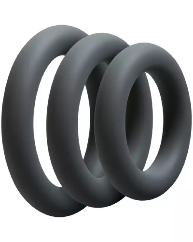 Thick Cockring Set Doc Johnson en silicone pour endurance-1