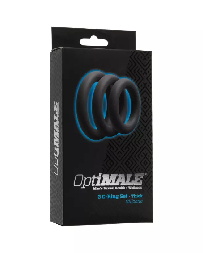 Thick Cockring Set Doc Johnson en silicone pour endurance-2