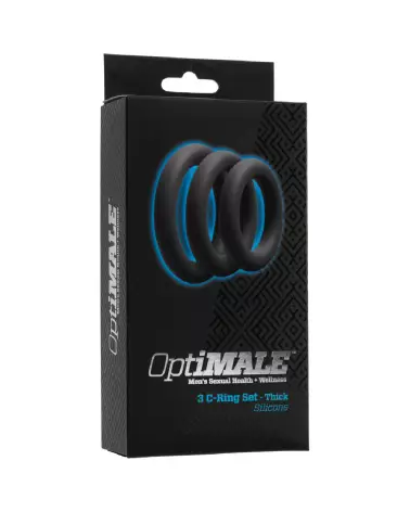 Thick Cockring Set Doc Johnson en silicone pour endurance-2