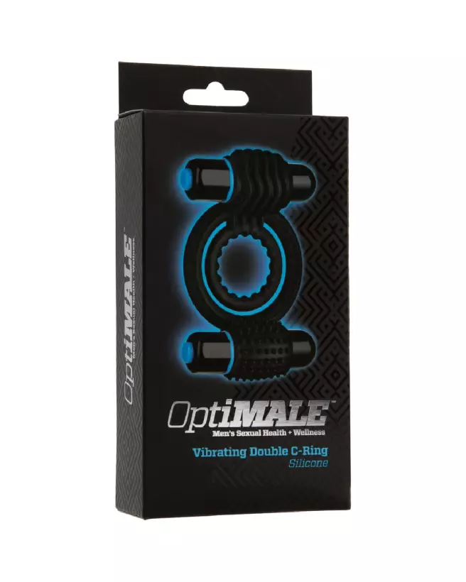Vibrating Double Cockring de Doc Johnson pour sensation renforcée et plaisir durable-3