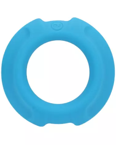 Image Flexisteel 35mm Blue de Doc Johnson - Sextoy Réaliste en Silicone-1