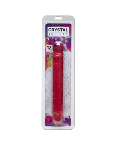 Image de Jr. Double Dong 12 pouces, double dildo Doc Johnson, sextoy réaliste double finition-2