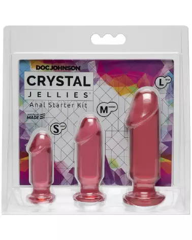 Kit Débutant Anal Doc Johnson avec Tailles Graduées pour Initiation Douce-2