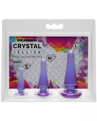 Kit Initiation Anal Doc Johnson pour débutants, Plug Anal de qualité-2