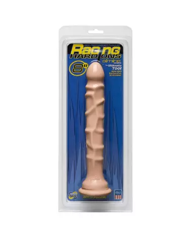 Sextoy réaliste Slimline Dong de Doc Johnson avec ventouse, couleur vanille, 20 cm-3