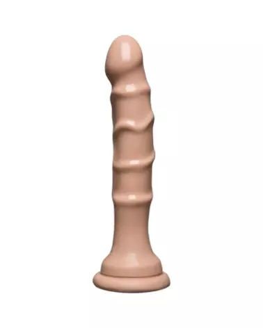 Image du Dong Slimline avec Ventouse par Doc Johnson en Vanille - Sextoy Réaliste 13 cm-1