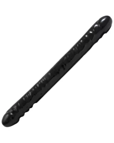 Double Dong Veined Double Header de Doc Johnson, Dildo réaliste à double extrémité de 45 cm-1